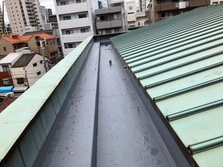 ビュートップの機械固定工法と完了｜株式会社リスペック