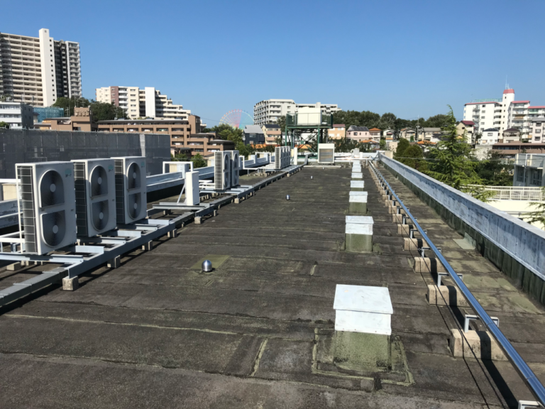 塩ビシート防水機械固定工法