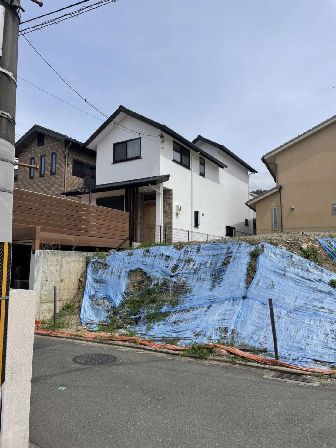 屋根から雨漏りで雨漏り調査 工事写真