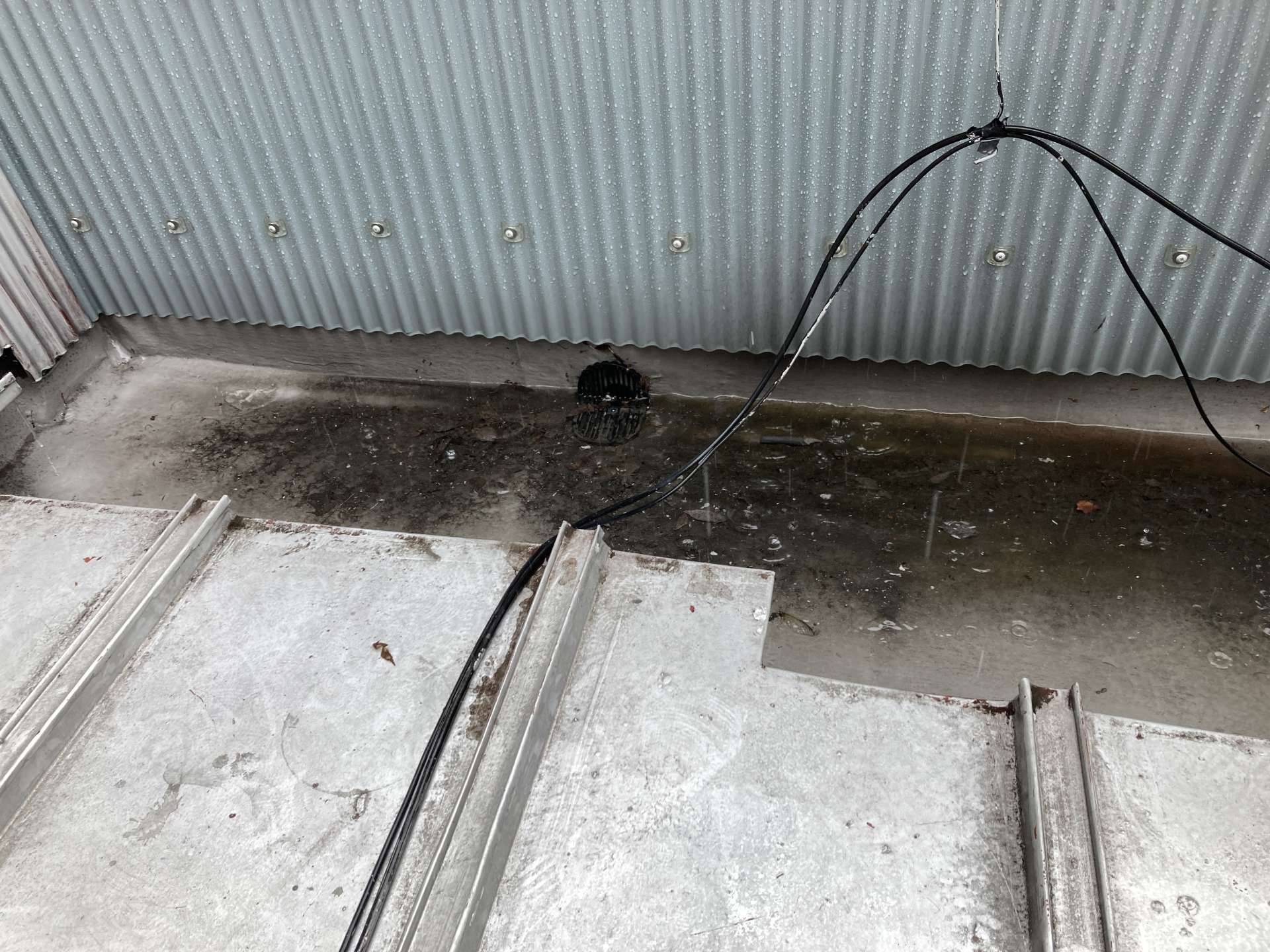 屋根防水の点検 工事写真