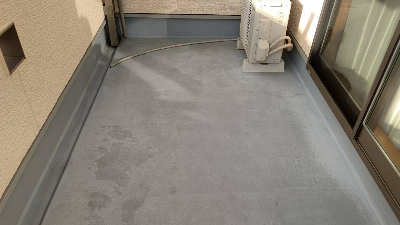 木造住宅 ベランダのFRP防水 施工前