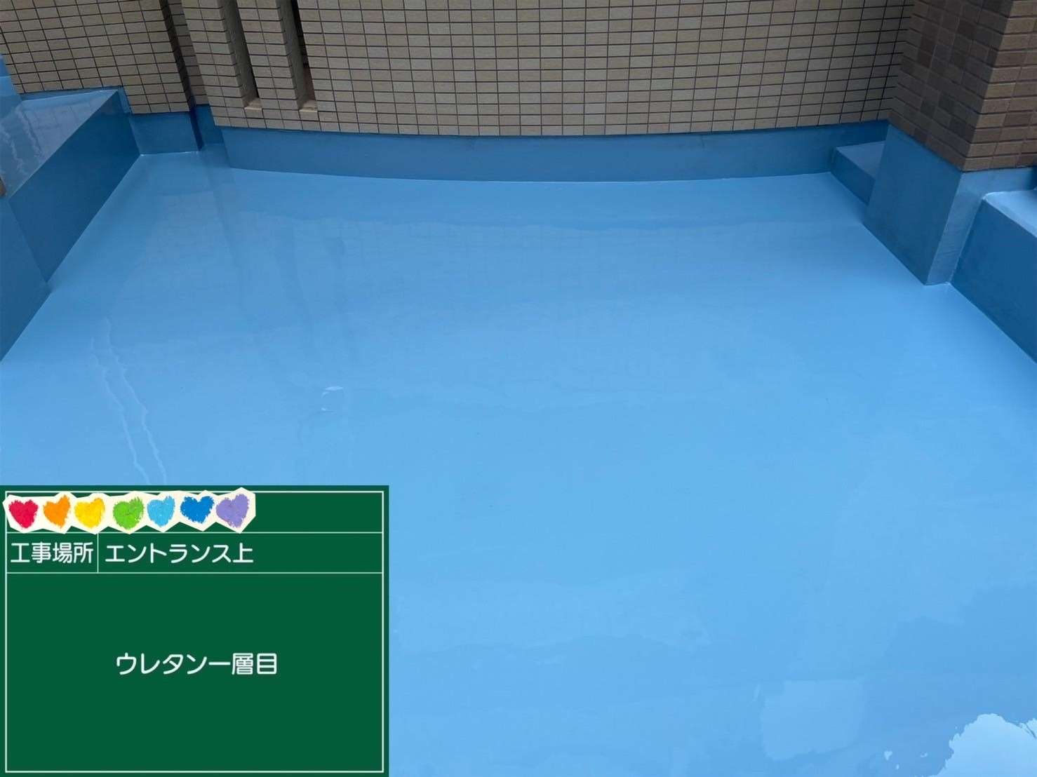 京都府京都市 足場・シール・防水・塗装 工事写真