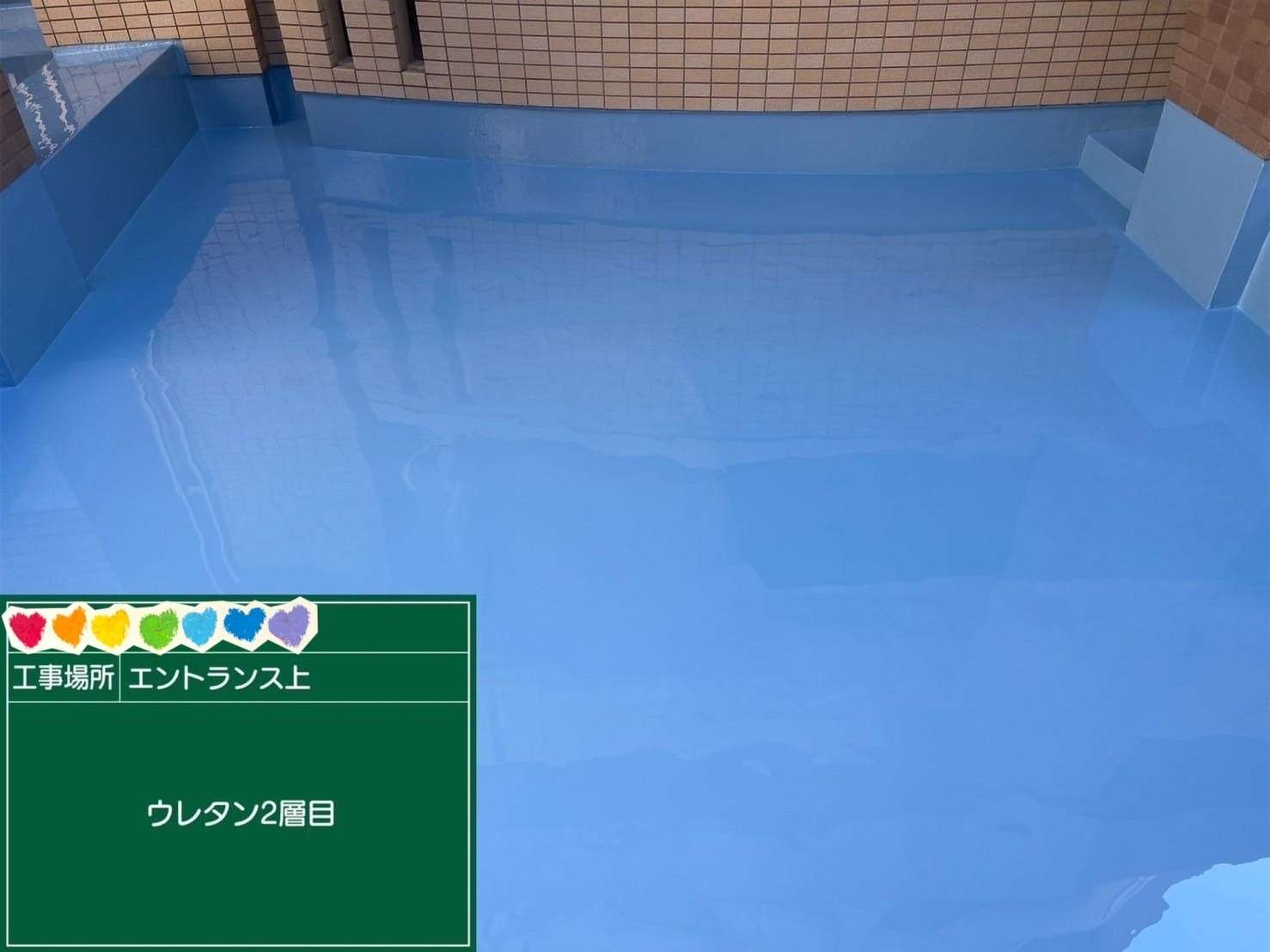 京都府京都市 足場・シール・防水・塗装 工事写真